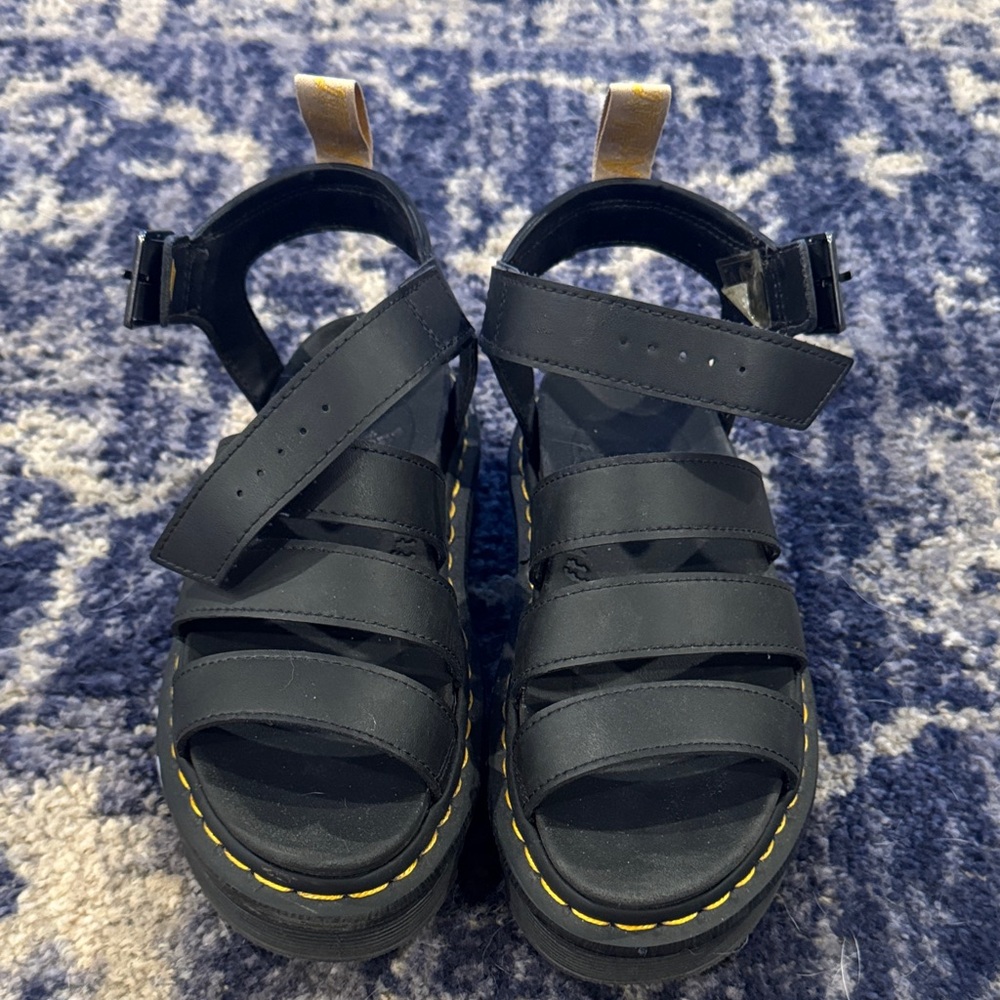 Dr. Martens Black Sandals